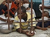 Lidé ve znieném Port-au-Prince